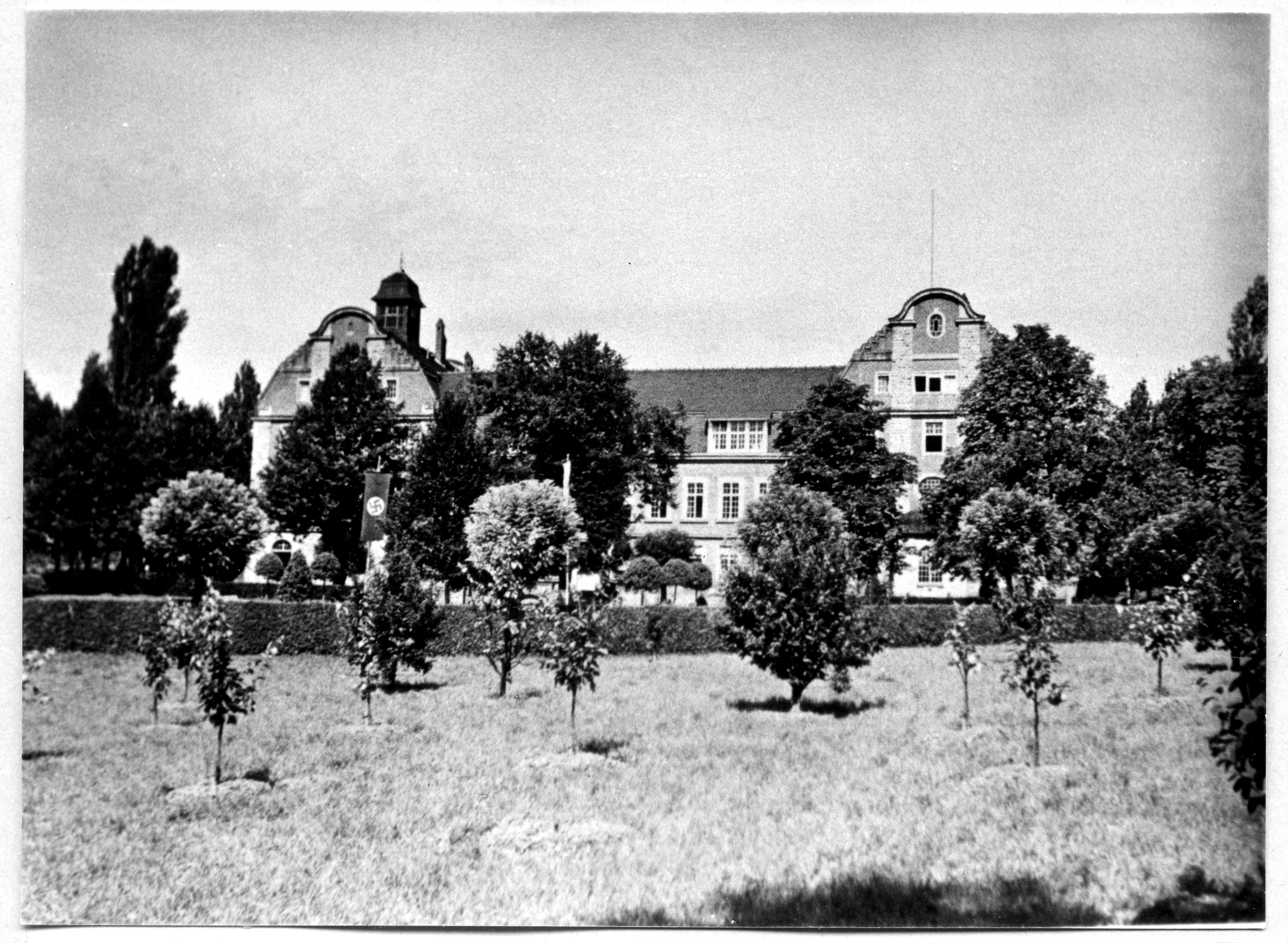 Historischer Ort: Heil- und Pflegeanstalt Wiesloch, Verwaltungsgebäude 1943