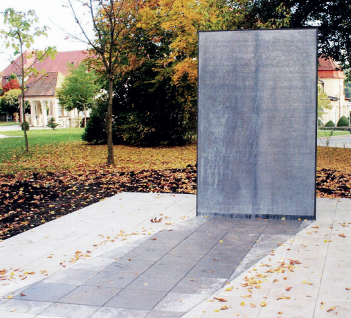 Historische Orte: Heil- und Pflegeanstalt Ansbach, Denkmal Meide Büdel