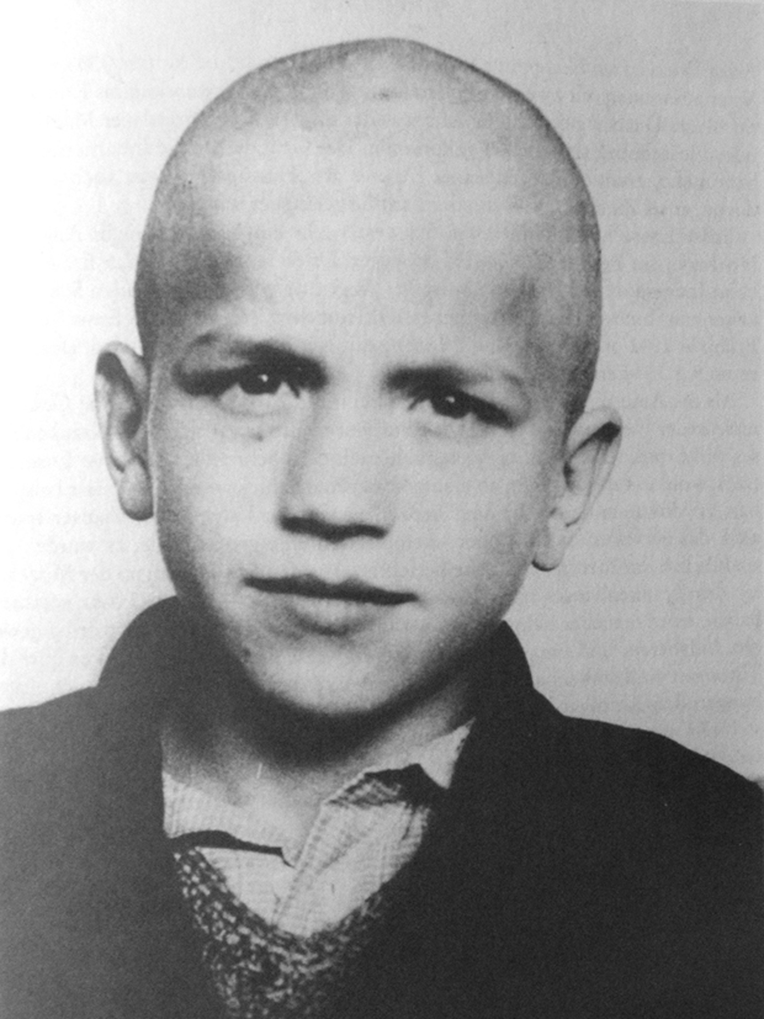Opferbiographie: Ernst Lossa, Foto aus der Krankenakte