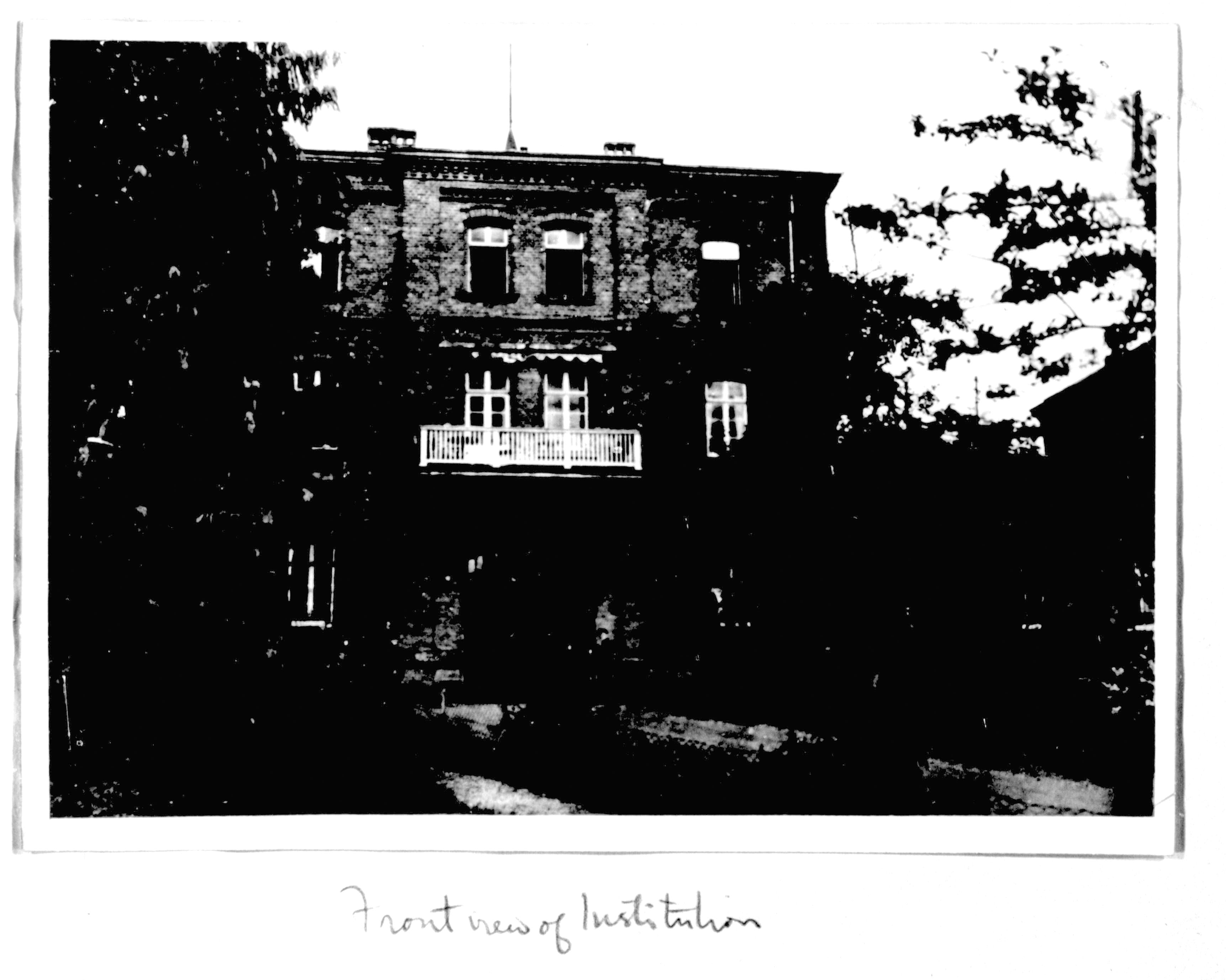 Historischer Ort: Hadamar, Ansicht Gebäude 1945