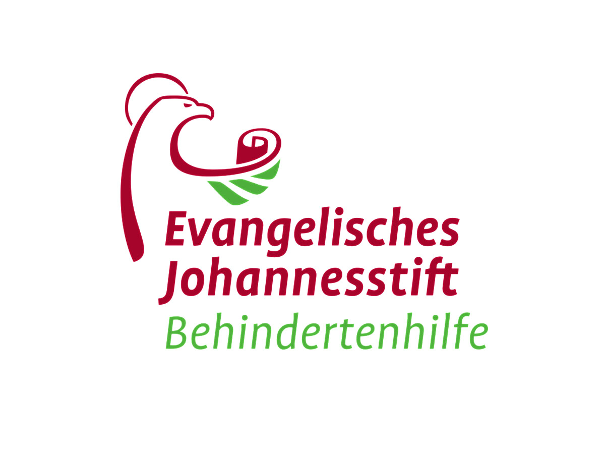 Gedenkort T4 | Sponsorenlogos: Evangelisches Johannesstift Behindertenhilfe gGmbH