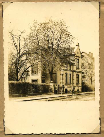 Historischer Ort: Stolperstein für Irmgard Heiss, Foto des Hauses