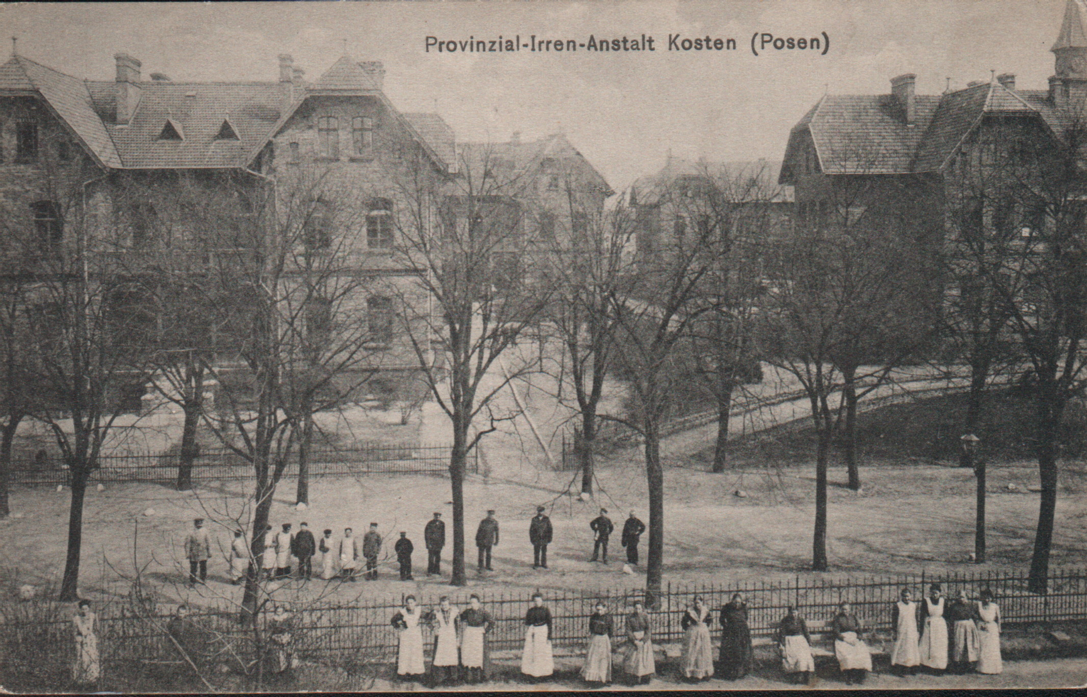 Historischer Ort: Koscian, Foto Anstalt Postkarte