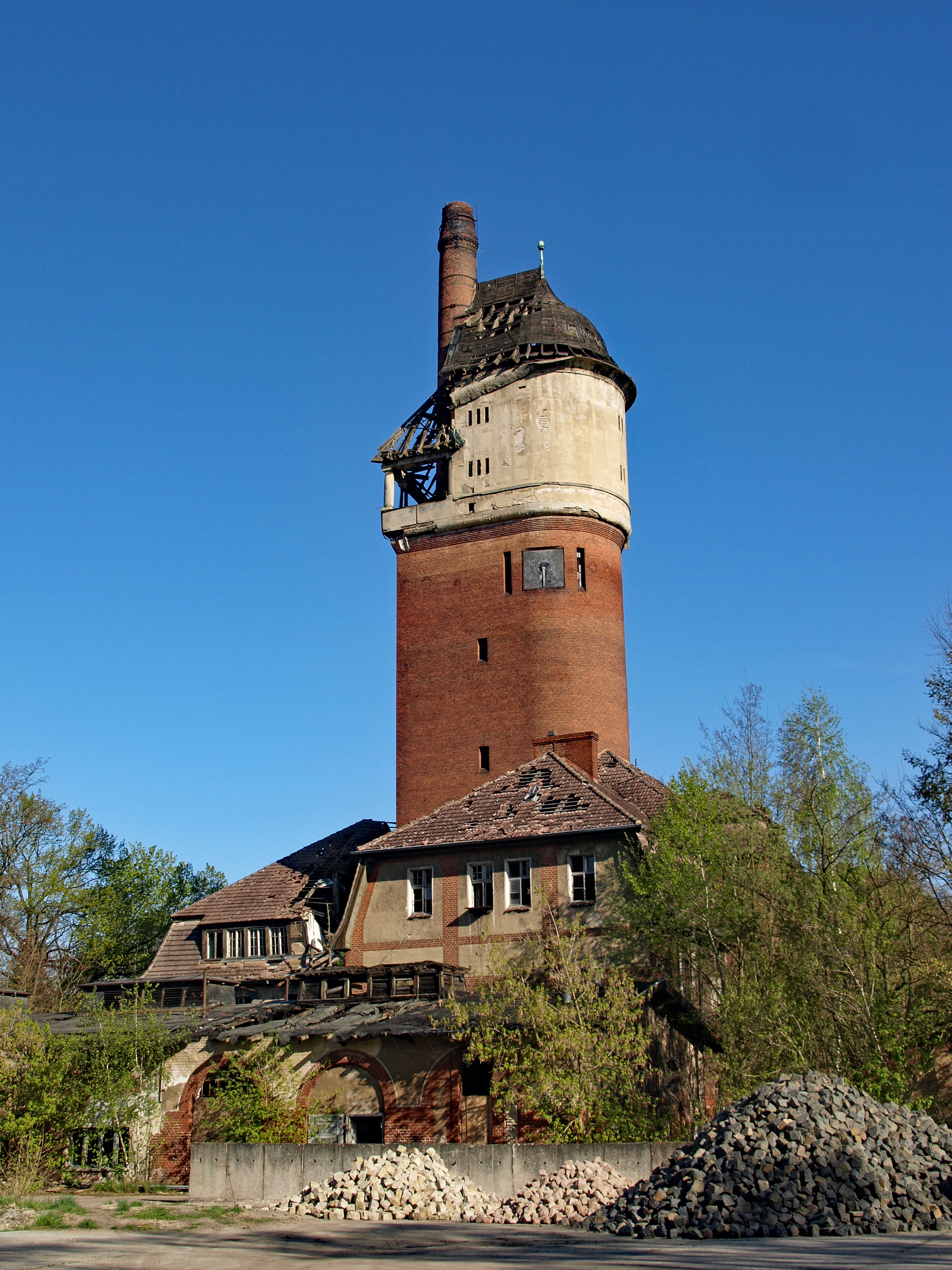 Historischer Ort: Heil- und Pflegeanstalt Teupitz, Foto Wasserturm