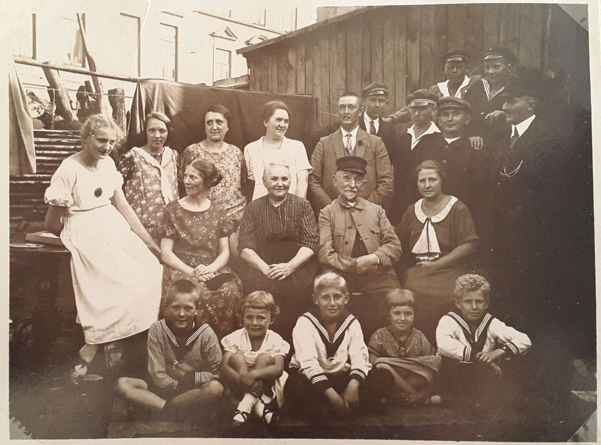 Opferbiographie: Theodor Julius Alexander Porwoll, Familienfoto 1926