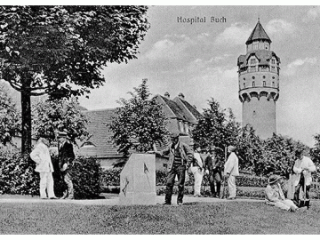 Historischer Ort: Heil- und Pflegeanstalt Berlin-Buch, Postkarte
