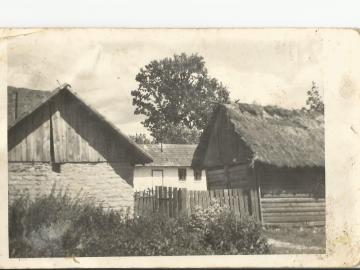 Historischer Ort: Teniatysk, Ansicht des Ortes in den 1960er Jahren 