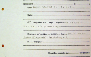 Opferbiographie: Fritz Heidrich, Sterbeurkunde 1